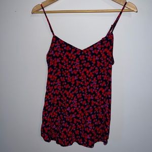 GAP floral tank top